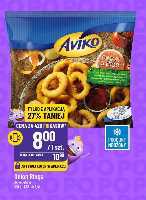 Krążki cebulowe Aviko promocja