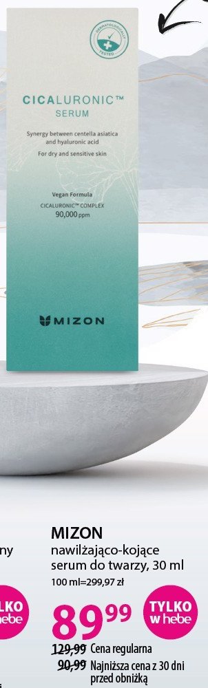 Serum do twarzy MIZON CICALURONIC promocja