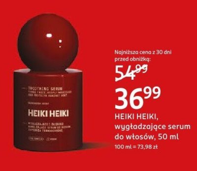 Serum wygładzające do włosów, 50 ml promocja w Rossmann
