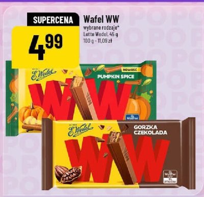 Wafel WW E.Wedel promocja w POLOmarket