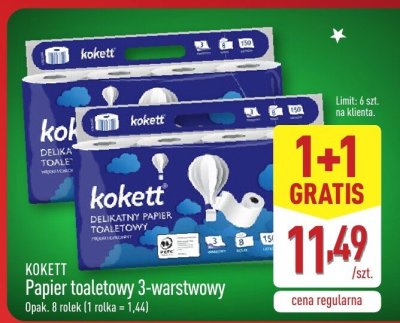 Papier toaletowy 3-warstwowy 8 szt. promocja w Aldi