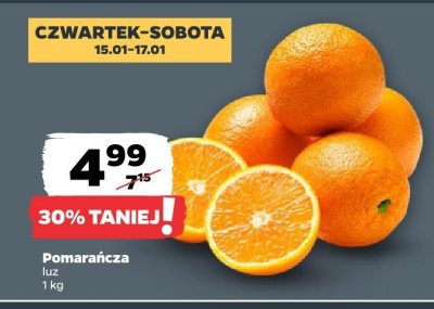 Pomarańcza luz promocja w Netto