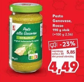 Pesto genovese rosso K-classic promocja