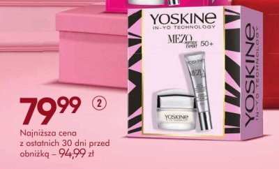 Krem YOSKINE MEZO PEPTIDE EXPERT krem do twarzy na dzień/noc 50+ 50 ml + krem pod oczy 15 ml promocja w Super-Pharm