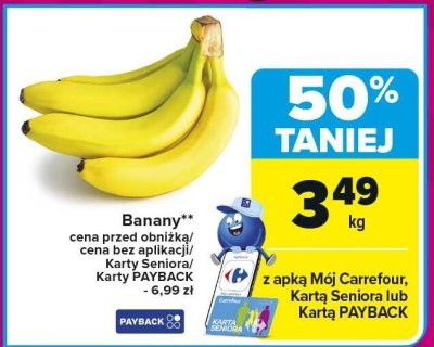 Banany suszone Alesto promocja w Carrefour