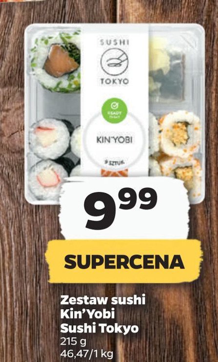 Sushi kin'yobi Sushi tokyo promocja