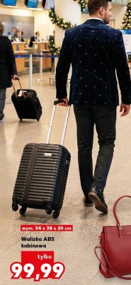 Walizka kabinowa promocja w Kaufland