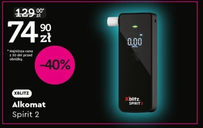 Alkomat Spirit 2 promocja w Biedronka