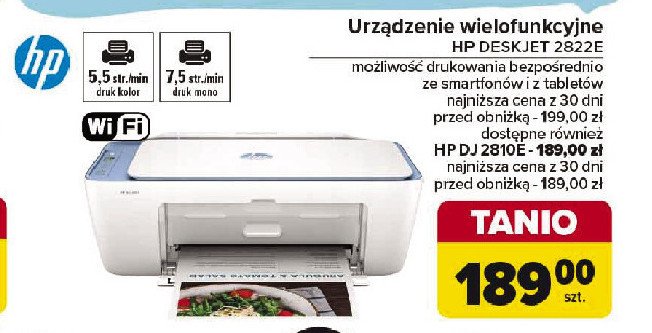 Urzadzenie wielofunkcyjne dj2822e Hp promocja