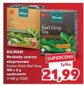 Herbata Dilmah ceylon gold promocja w Kaufland