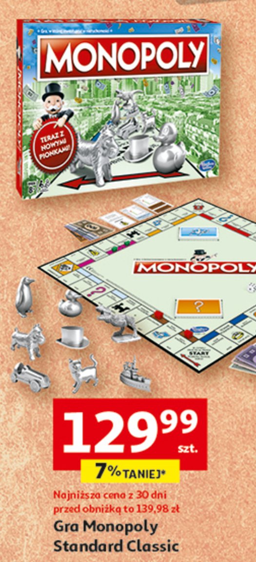 Monopoly Hasbro promocja w Auchan