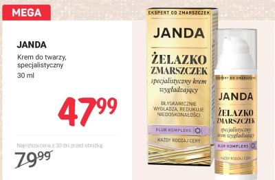Krem do twarzy, specjalistyczny Żelazko Zmarszczek promocja w Rossmann