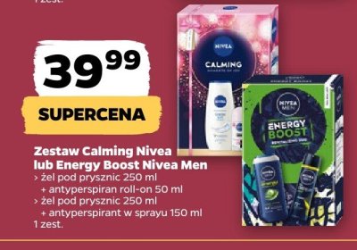 Zestaw Calming - żel pod prysznic + antyperspirant w sprayu  promocja w Netto