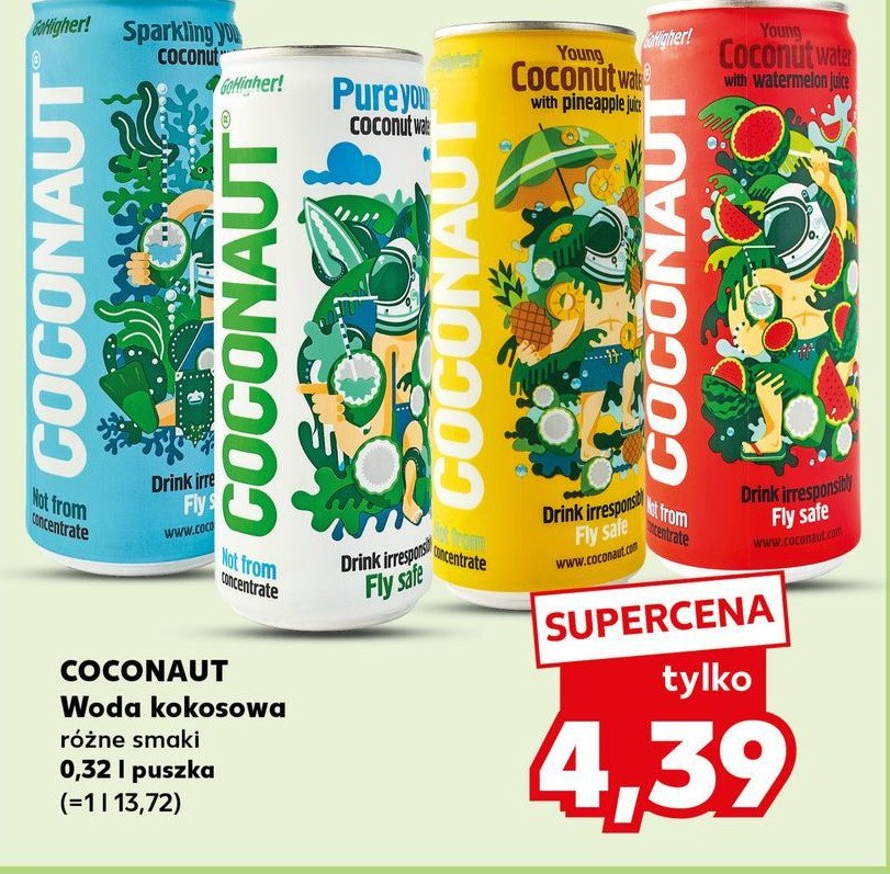 Woda kokosowa ananas Coconaut promocja