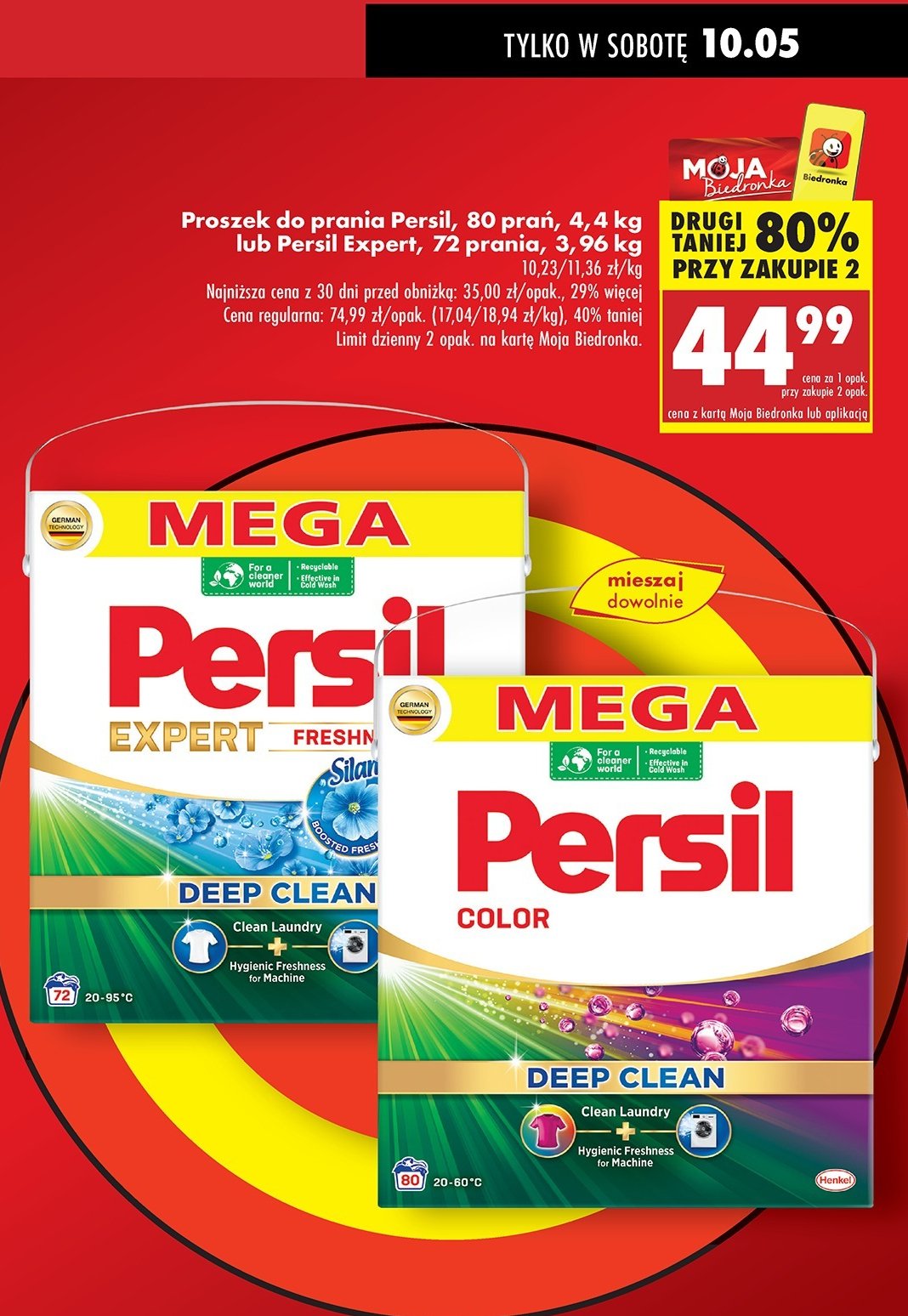Proszek do prania freshness by silan Persil promocja