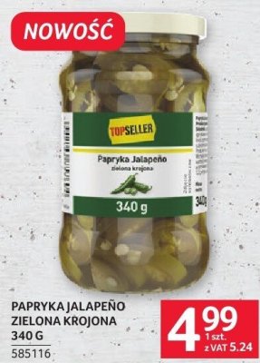 Papryka Jalapeño zielona krojona 340 g promocja w Selgros