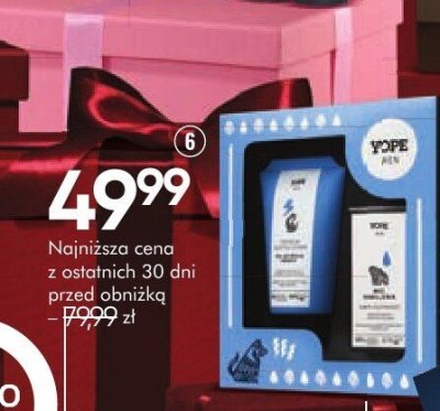 Zestaw kosmetyków YOPE MEN promocja w Super-Pharm