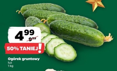 Ogórek gruntowy promocja w Netto