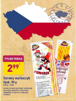 Serowy warkoczyk rumcajs Milk trade promocja