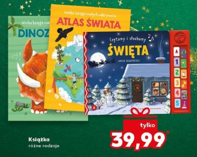 Książka Atlas Świata różne rodzaje promocja w Kaufland