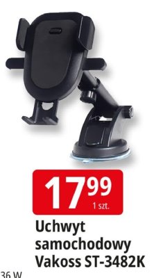 Uchwyt samochodowy Vakoss ST-3482K promocja w Leclerc
