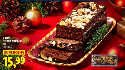 Piernik premium Deluxe promocja w Lidl