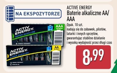 Baterie alkaliczne AA / AAA 10 szt. promocja w Aldi