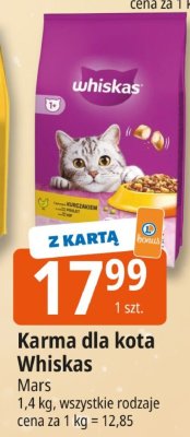 Karma dla kota Whiskas Mars promocja w Leclerc
