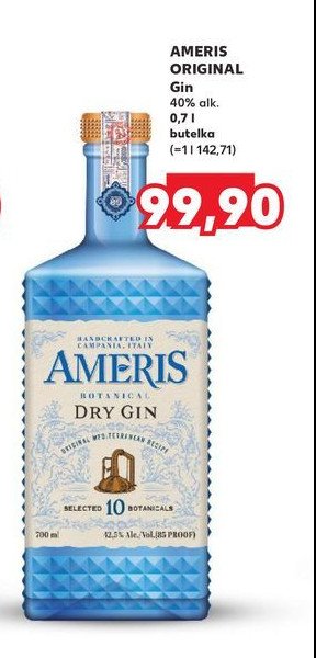 Gin Ameris promocja w Kaufland