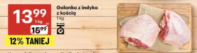Golonka z indyka z kością promocja w Delikatesy Centrum