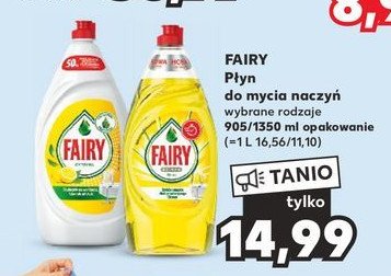 Płyn do mycia naczyń lemon & lime Fairy platinum promocja