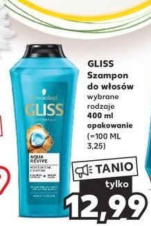 Szampon do włosów GLISS KUR AQUA REVIVE promocja