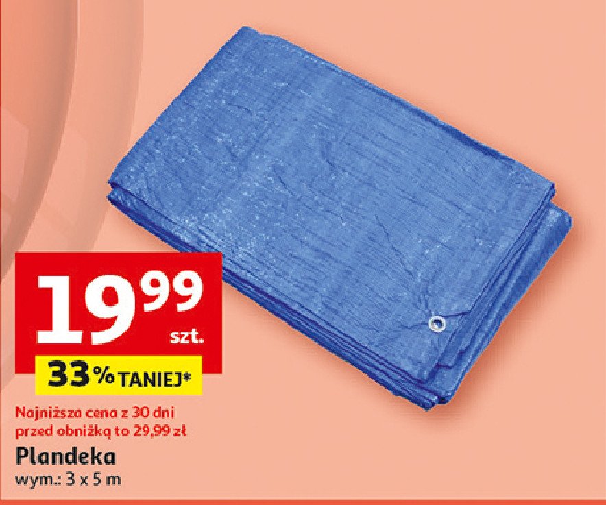 Plandeka 3 x 5 m promocja