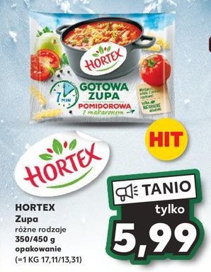 Zupa pomidorowa z makaronem Hortex gotowa zupa promocja