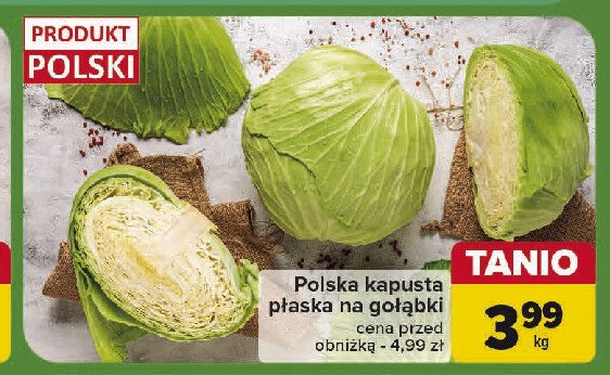 Kapusta na gołąbki polska promocja