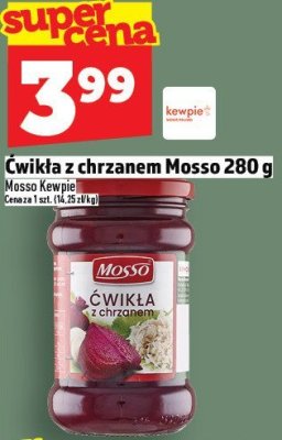 Ćwikła z chrzanem Mosso 280g promocja w TOPAZ