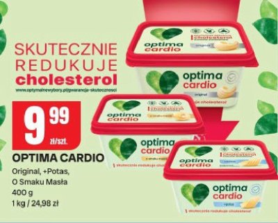 Masło Optima Cardio Original, +Potas, O Smaku Masła promocja w Chorten