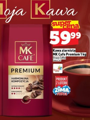Kawa ziarnista MK Cafe Premium 1kg promocja w TOPAZ