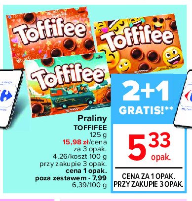 Bombonierka emoji Toffifee promocja