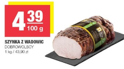 Szynka z wadowic Dobrowolscy promocja w SPAR