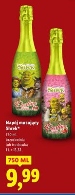 Napój musujący brzoskwinia promocja w Lidl