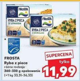 Ryba z pieca z brokułami Frosta promocja