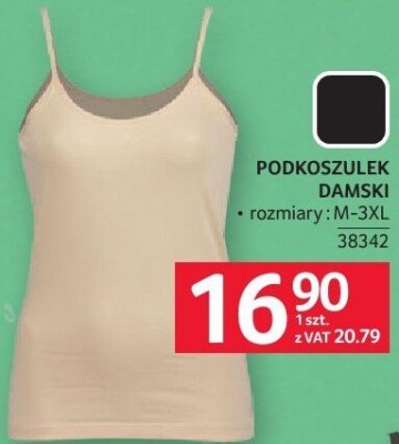Podkoszulek damski promocja w Selgros