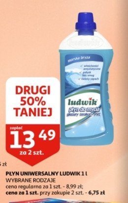 P艂yn do mycia glazury i terakoty pvc Ludwik promocja