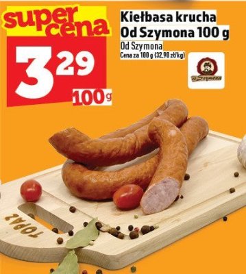 Kiełbasa krucha Od Szymona promocja w TOPAZ