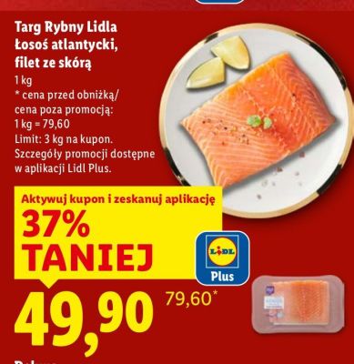 Filet ze skórą promocja w Lidl
