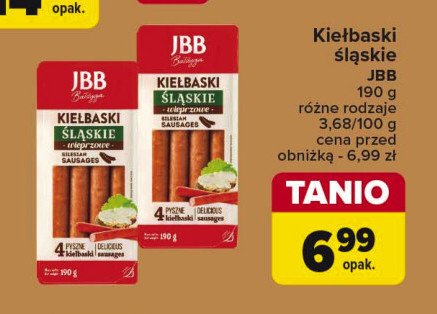 Kiełbaski śląskie Jbb bałdyga promocja w Carrefour Market