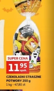 Czekoladki straszne potwory promocja