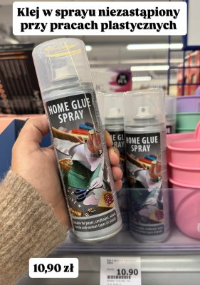 Klej w sprayu  promocja w Action