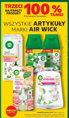 Wkład Air Wick Essential Oils promocja w Kaufland